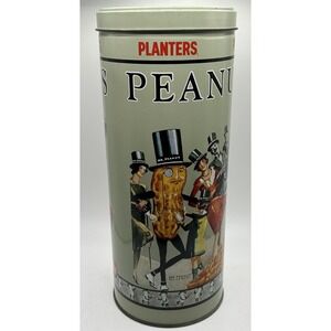 Planters Peanuts Tin The Nickel Lunch Mr. Peanut Nabisco Brands 1994 Vintage